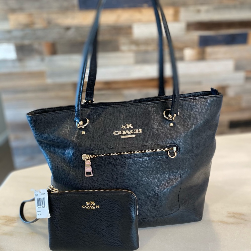 Coach Shoulder Bag and Wristlet